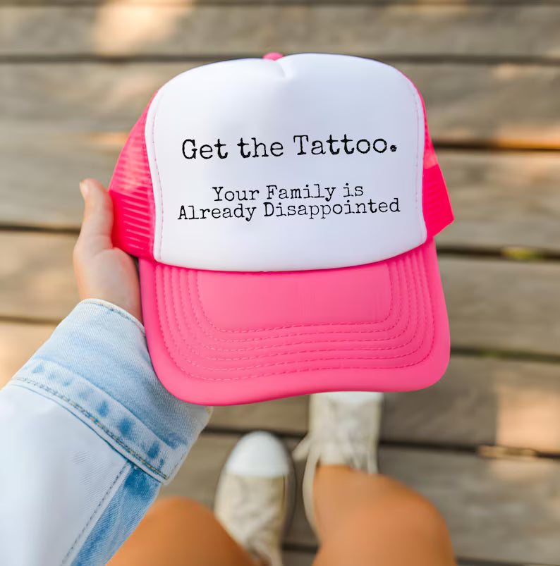 Get the Tattoo Trucker Hat