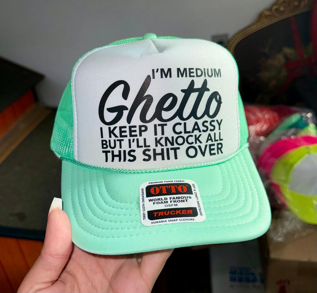 Medium Ghetto Trucker Hat
